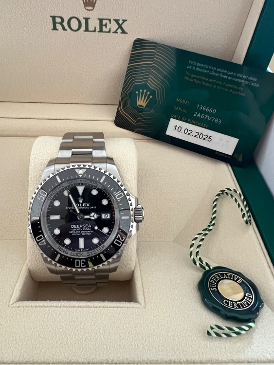ディープシー（高級時計）の商品画像 - 査定依頼日：2025年10月28日 - 最高査定価格：2,100,000円
