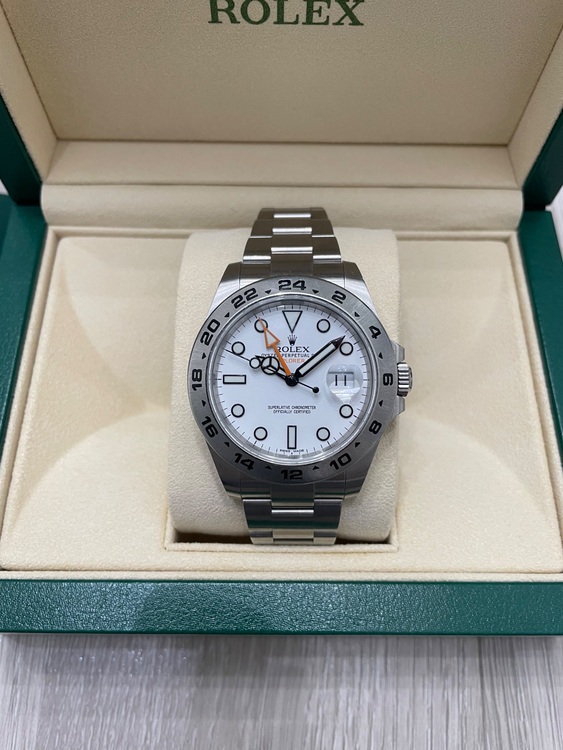 216570 エクスプローラ2（高級時計）の商品画像 - 査定依頼日：2025年9月29日 - 最高査定価格：1,350,000円