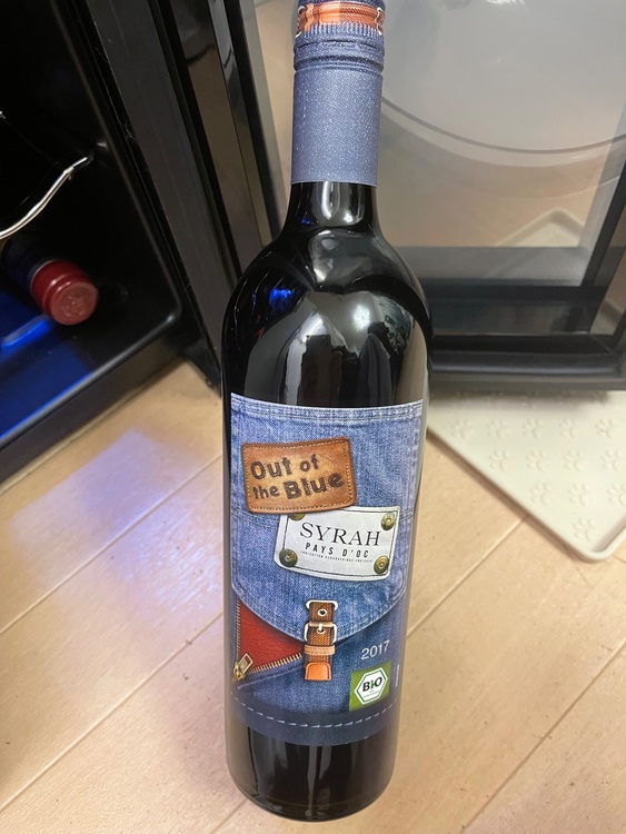 アウトオブザブルーオーガニックシラ（お酒）の商品画像 - 査定依頼日：2026年3月6日 - 最高査定価格：100円