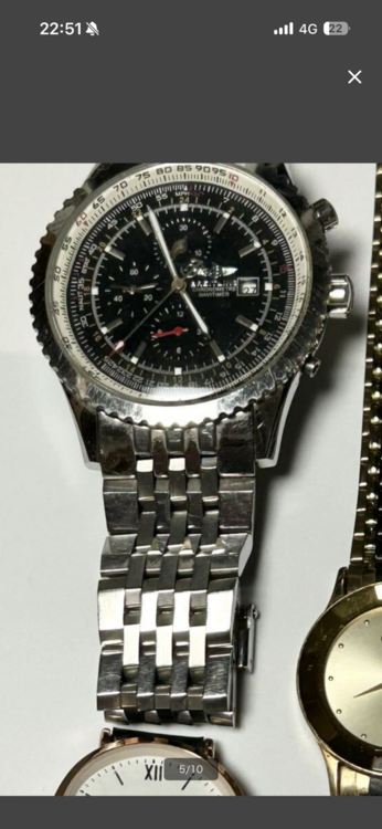 ブライトリング ナビタイマー （高級時計）の商品画像 - 査定依頼日：2026年2月15日 - 最高査定価格：500,000円