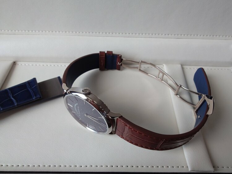 サクソニアフラッハコッパーブルー（高級時計）の商品画像 - 査定依頼日：2025年12月29日 - 最高査定価格：2,350,000円