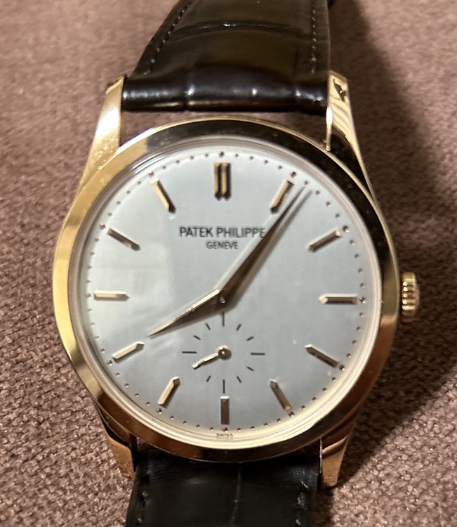 パテックフィリップ カラトラバ 5196R-001（高級時計）の商品画像 - 査定依頼日：2026年2月21日 - 最高査定価格：2,700,000円