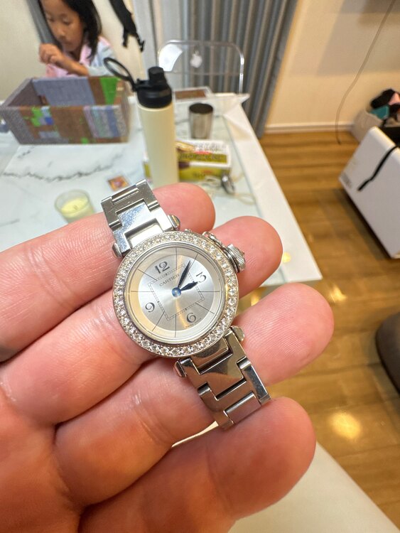 カルティエ パシャ （高級時計）の商品画像 - 査定依頼日：2025年5月25日 - 最高査定価格：1,000,000円