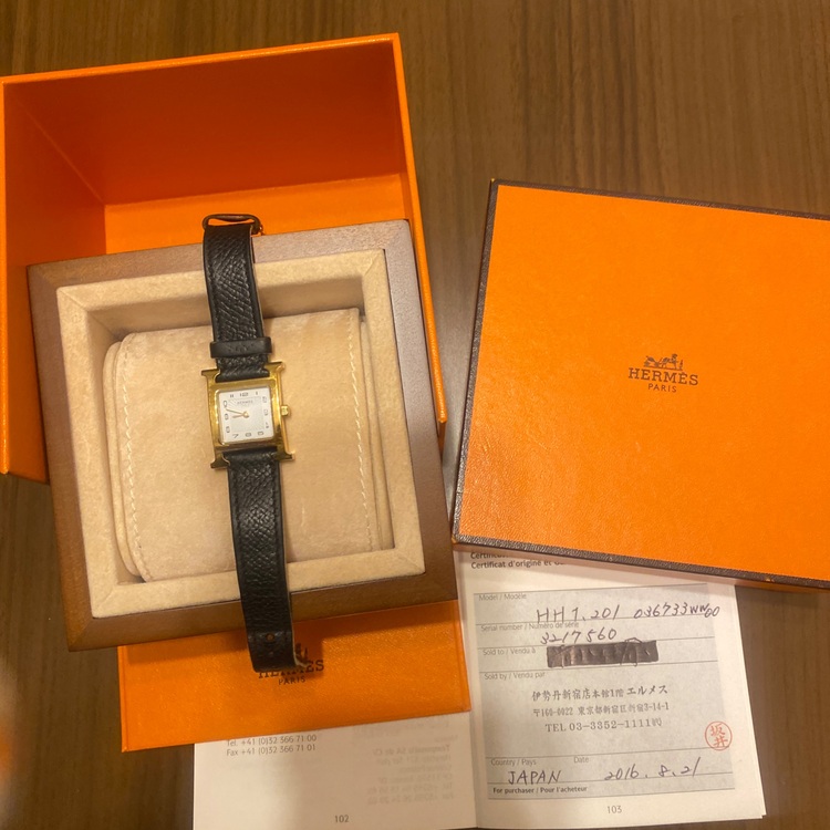 Hウォッチ（ブランド財布・小物）の商品画像 - 査定依頼日：2025年8月21日 - 最高査定価格：65,000円