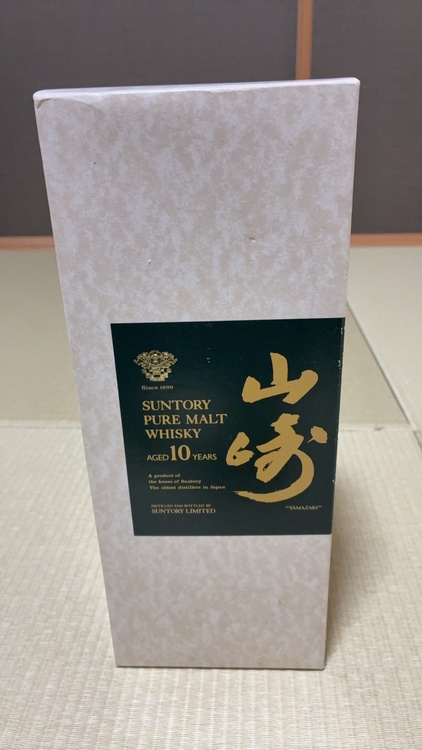 ウイスキー サントリー山崎 （お酒）の商品画像 - 査定依頼日：2026年1月24日 - 最高査定価格：33,000円