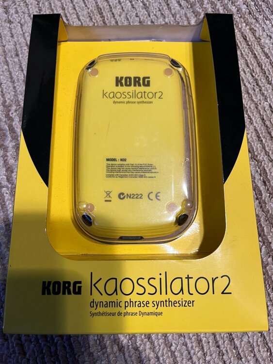 KORG kaossilator 2（ピアノ・楽器・PA機材）の商品画像 - 査定依頼日：2026年3月28日 - 最高査定価格：10,000円