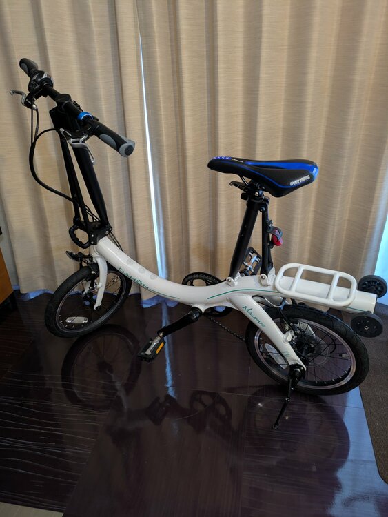 DAHON NUWAVE D6 16インチ　ホワイトマリン（自転車）の商品画像 - 査定依頼日：2026年4月26日 - 最高査定価格：18,000円