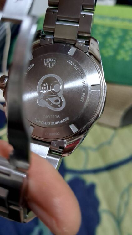 TAGHEUERアクアレーサー（高級時計）の商品画像 - 査定依頼日：2025年9月6日 - 最高査定価格：120,000円