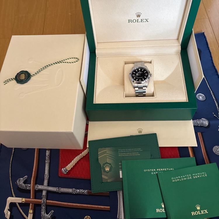 ロレックス エクスプローラー （高級時計）の商品画像 - 査定依頼日：2025年6月23日 - 最高査定価格：1,230,000円