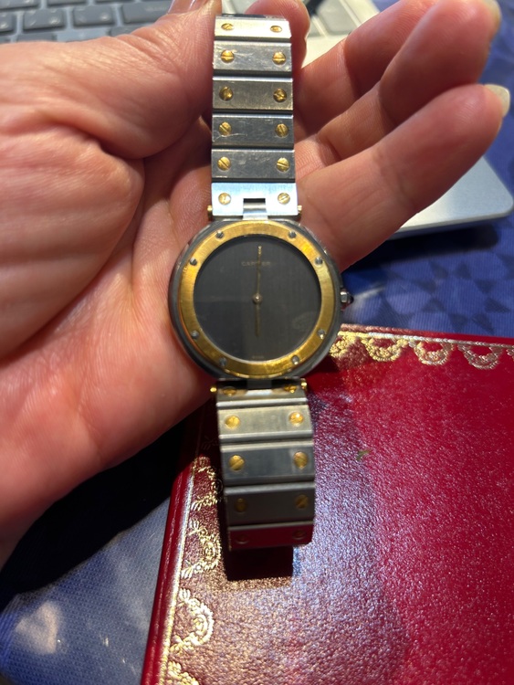 カルティエ サントス 304148（高級時計）の商品画像 - 査定依頼日：2025年6月11日 - 最高査定価格：500,000円