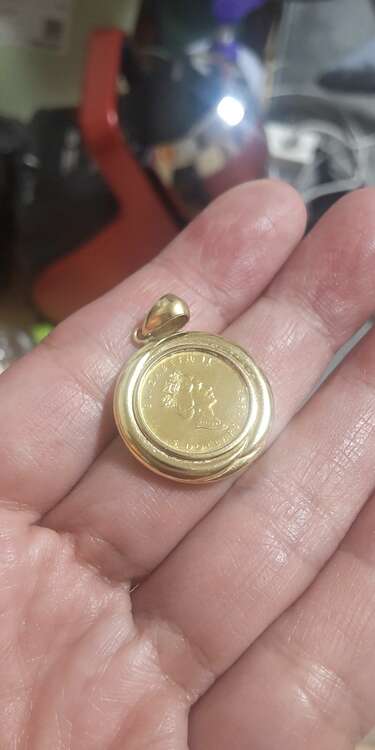 ペンダントトップ（金・貴金属）の商品画像 - 査定依頼日：2025年3月27日 - 最高査定価格：78,500円