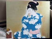 湯上がり女（美術品・骨董品）の商品画像 - 査定依頼日：2026年5月4日 - 最高査定価格：500円