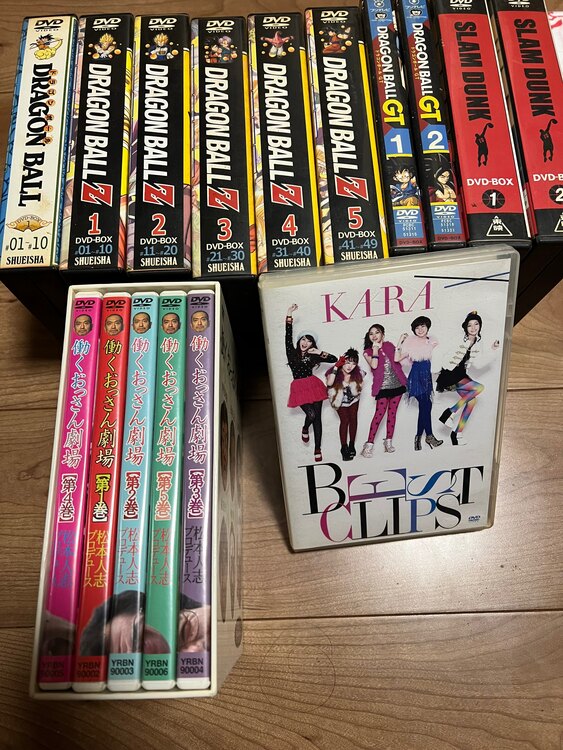 ドラゴンボール　スラムダンク　KARA  働くおっさん劇場（CD・DVD）の商品画像 - 査定依頼日：2025年4月8日 - 最高査定価格：4,000円