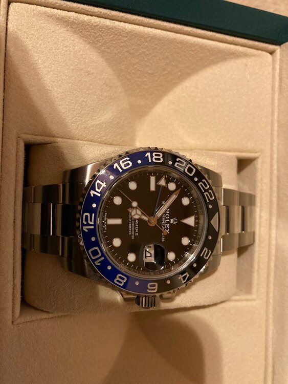 GMTマスターⅡ（高級時計）の商品画像 - 査定依頼日：2025年2月1日 - 最高査定価格：2,110,000円