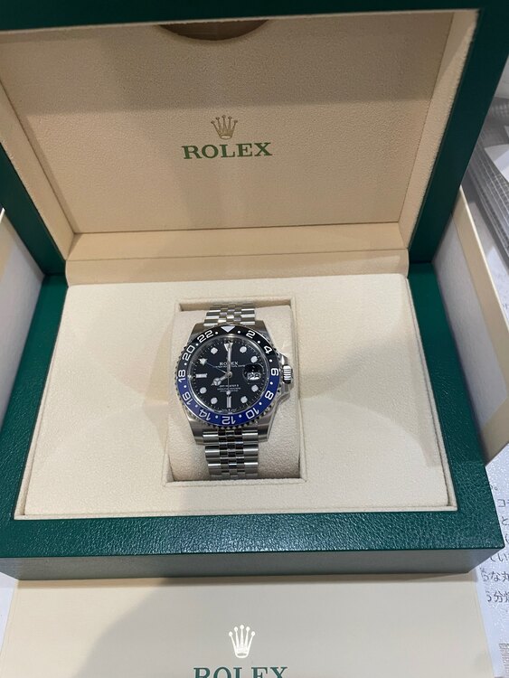 ロレックス GMTマスター （高級時計）の商品画像 - 査定依頼日：2025年3月2日 - 最高査定価格：2,400,000円