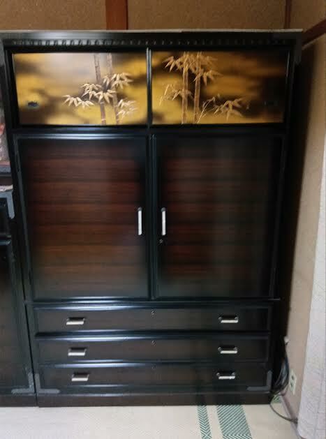 黒檀箪笥（家具・寝具）の商品画像 - 査定依頼日：2026年1月18日 - 最高査定価格：5,000円