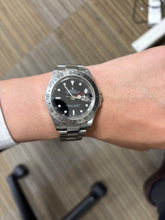 エクスプローラーツー（高級時計）の商品画像 - 査定依頼日：2025年8月12日 - 最高査定価格：9,500,000円