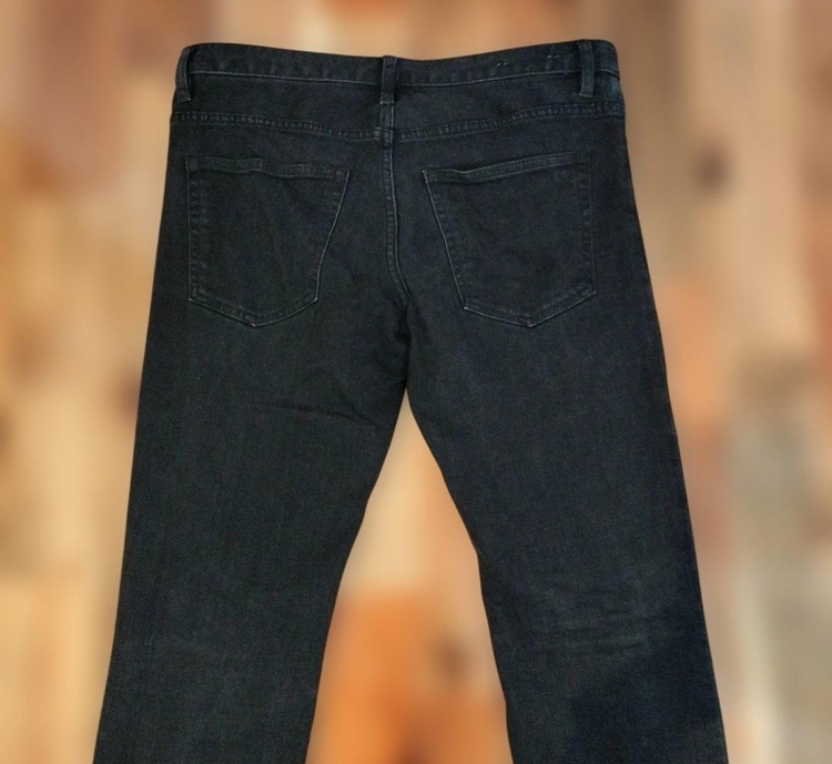 MINEDENIMブラックデニムサイズ10（古着・ファッション）の商品画像 - 査定依頼日：2026年1月23日 - 最高査定価格：100,000円