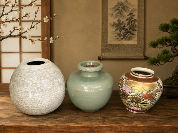 壺（美術品・骨董品）の商品画像 - 査定依頼日：2026年7月13日 - 最高査定価格：15,000円