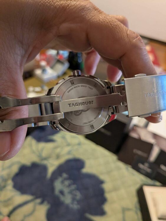 TAGHEUERアクアレーサー（高級時計）の商品画像 - 査定依頼日：2025年9月6日 - 最高査定価格：120,000円
