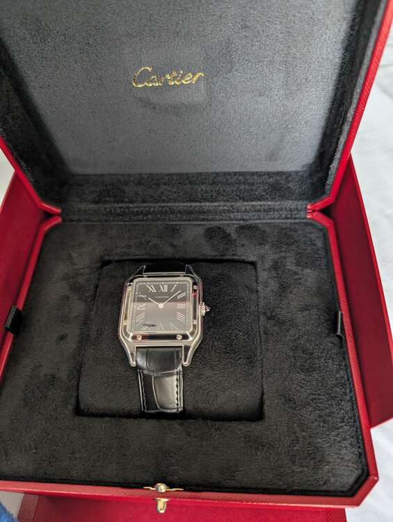 カルティエ サントス WSSA0046（高級時計）の商品画像 - 査定依頼日：2025年5月20日 - 最高査定価格：1,050,000円