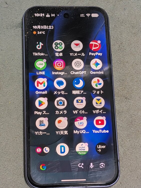Pixel Pixel 9aシリーズ au（スマホ）の商品画像 - 査定依頼日：2026年10月3日 - 最高査定価格：37,000円