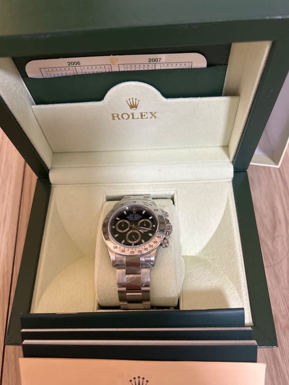 ロレックス デイトナ 11652（高級時計）の商品画像 - 査定依頼日：2025年10月12日 - 最高査定価格：3,800,000円