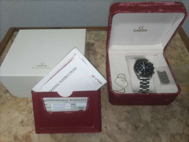 オメガ スピードマスター 3570500（高級時計）の商品画像 - 査定依頼日：2025年3月30日 - 最高査定価格：570,000円