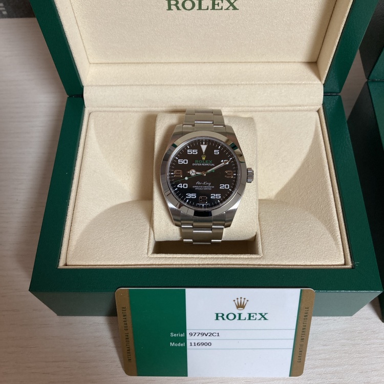 ロレックス　エアキング（高級時計）の商品画像 - 査定依頼日：2025年8月16日 - 最高査定価格：1,150,000円