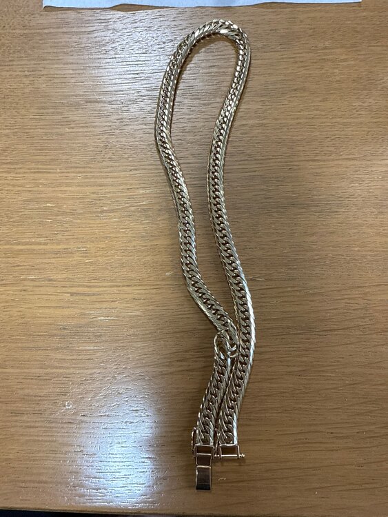 喜平ネックレス20面100g（金・貴金属）の商品画像 - 査定依頼日：2025年5月6日 - 最高査定価格：1,240,000円