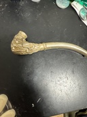 中国清代　古美術　アンティーク　清代　足銀烟斗　喫煙具　銀製 「足銀 」在銘烟斗（美術品・骨董品）の商品画像 - 査定依頼日：2025年12月9日 - 最高査定価格：100,000円