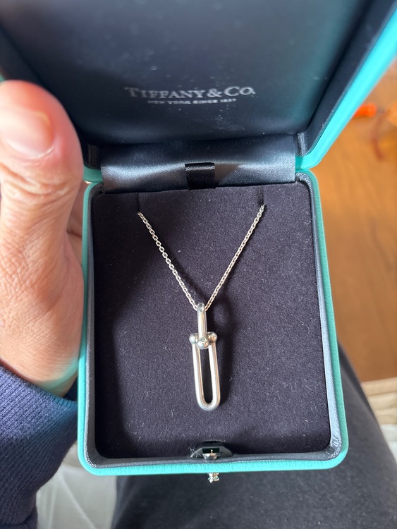 Tiffany & Co. ハードウェア　リンク　ネックレス　シルバー925（古着・ファッション）の商品画像 - 査定依頼日：2025年11月8日 - 最高査定価格：50,000円