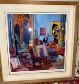 Damian Elwes ダミアンエルウェスアトリエシリーズピカソ限定7/100（美術品・骨董品）の商品画像 - 査定依頼日：2026年1月22日 - 最高査定価格：100,000円