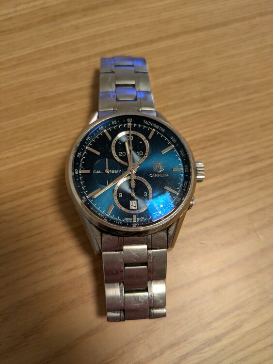 タグホイヤー カレラ CAR2115.BA0724（高級時計）の商品画像 - 査定依頼日：2025年10月23日 - 最高査定価格：215,000円