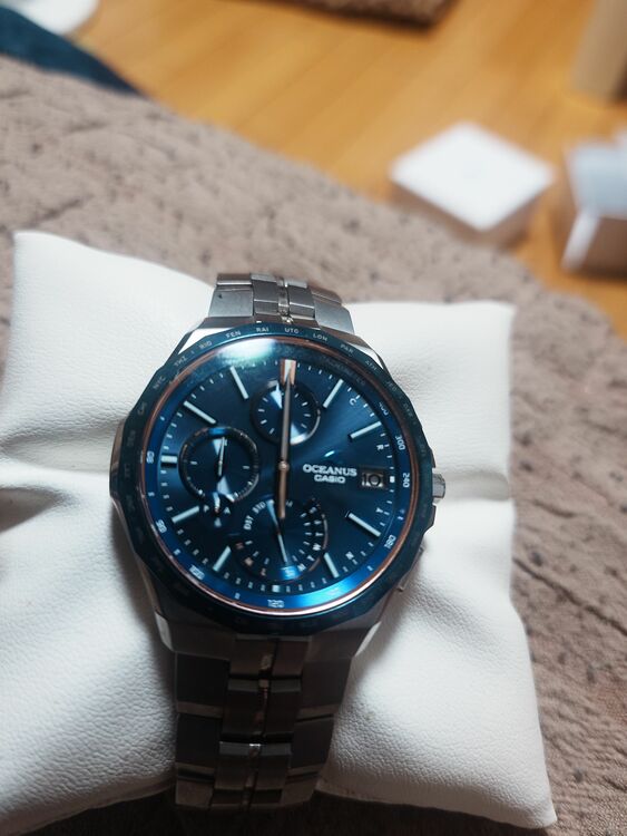 カシオ　オシアナスマンタ（高級時計）の商品画像 - 査定依頼日：2025年9月6日 - 最高査定価格：30,000円
