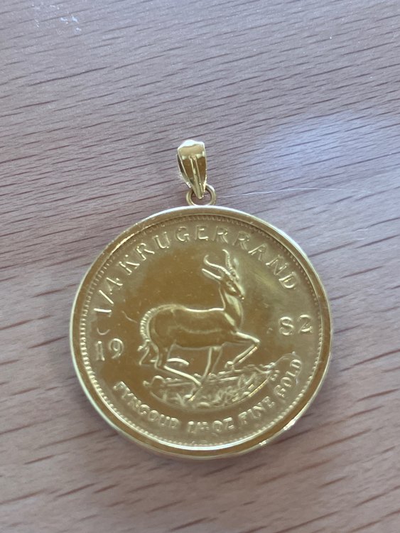 クルーガー金貨（金・貴金属）の商品画像 - 査定依頼日：2023年9月27日 - 最高査定価格：165,000円