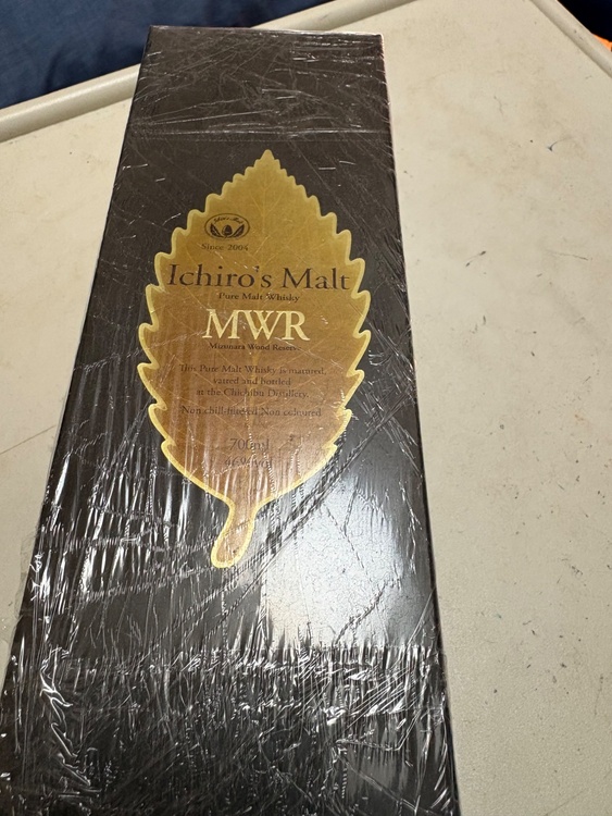 イチローズモルトMWR（お酒）の商品画像 - 査定依頼日：2026年3月19日 - 最高査定価格：7,500円