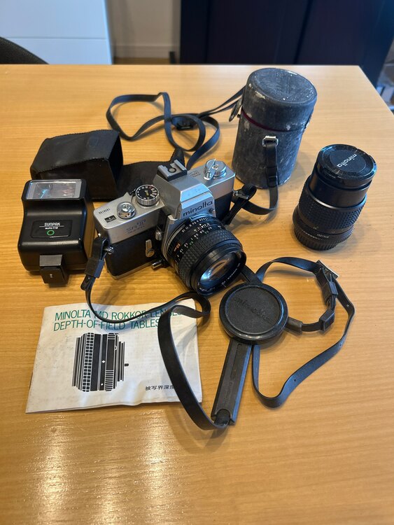 MINOLTA（カメラ）の商品画像 - 査定依頼日：2025年4月18日 - 最高査定価格：500円