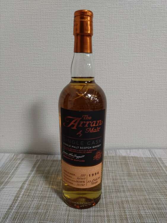 アランモルト1996 シングルカスク（お酒）の商品画像 - 査定依頼日：2025年5月25日 - 最高査定価格：18,000円