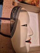 田中彗月作の能面『小面（雪）』（美術品・骨董品）の商品画像 - 査定依頼日：2026年8月17日 - 最高査定価格：20,000円