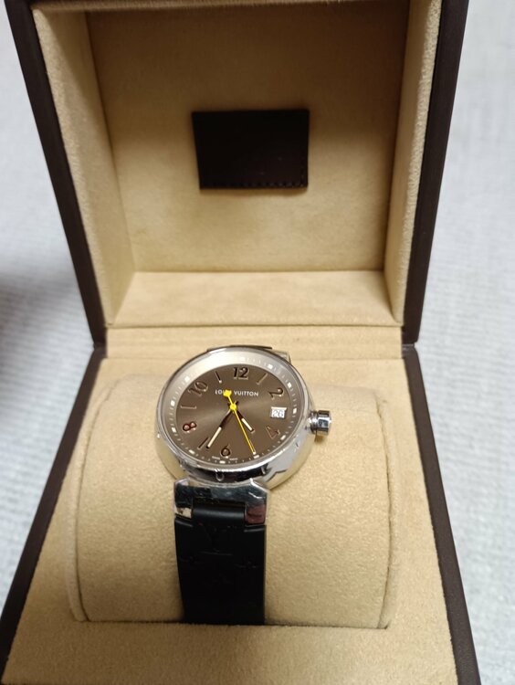 ルイヴィトンタンブ－ル（高級時計）の商品画像 - 査定依頼日：2026年2月28日 - 最高査定価格：100,000円