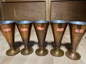 銅食器アンティーク。昔喫茶店で使用していた銅製品のコップ（美術品・骨董品）の商品画像 - 査定依頼日：2026年1月25日 - 最高査定価格：2,000円