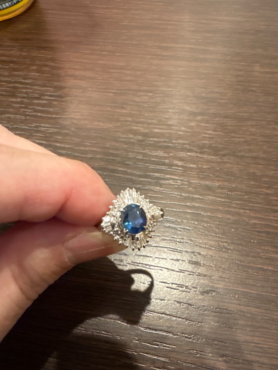 サファイア指輪（宝石）の商品画像 - 査定依頼日：2025年9月29日 - 最高査定価格：200,000円