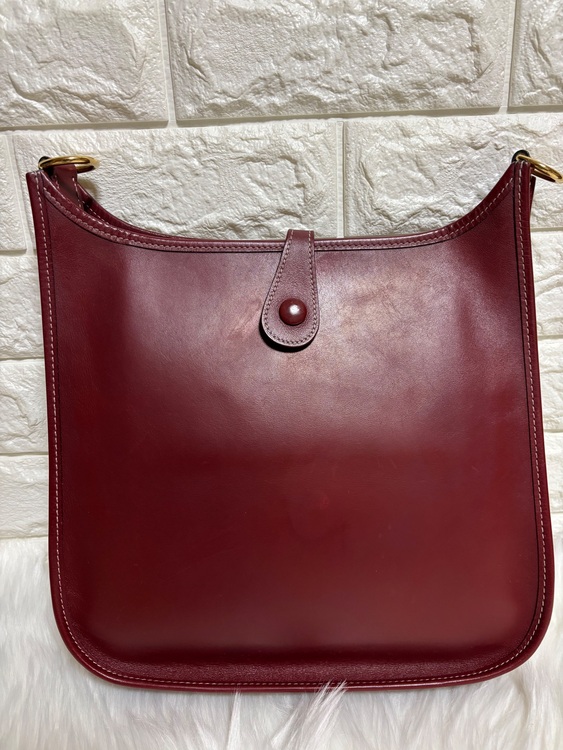 エルメス エブリン1ＰＭ ボックスカーフ ルージュアッシュ □D刻印（ブランドバッグ）の商品画像 - 査定依頼日：2025年11月21日