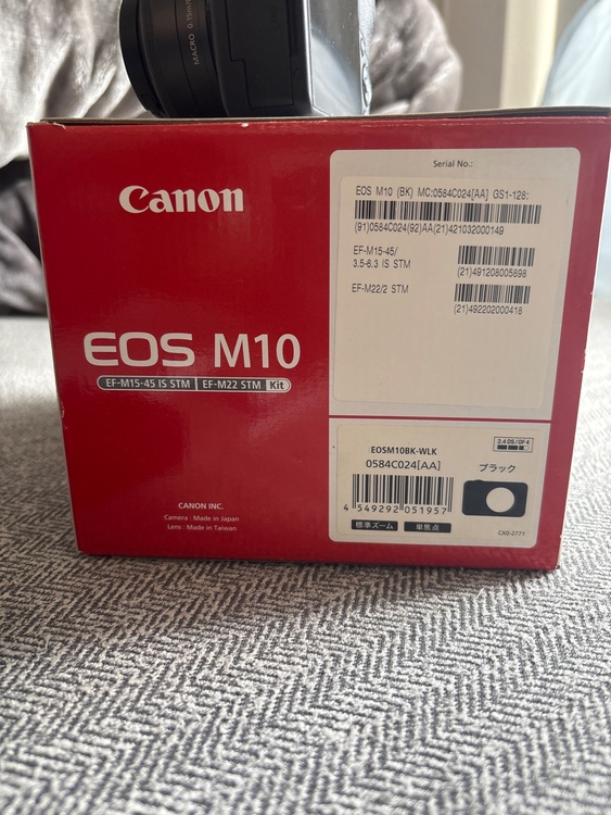 EOS M10（カメラ）の商品画像 - 査定依頼日：2026年4月20日 - 最高査定価格：38,000円