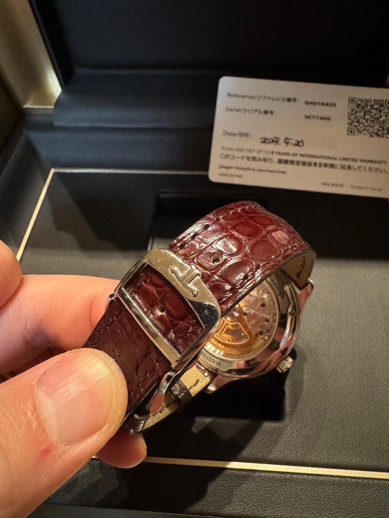 ジャガー・ルクル マスター Q041842（高級時計）の商品画像 - 査定依頼日：2026年3月15日 - 最高査定価格：770,000円