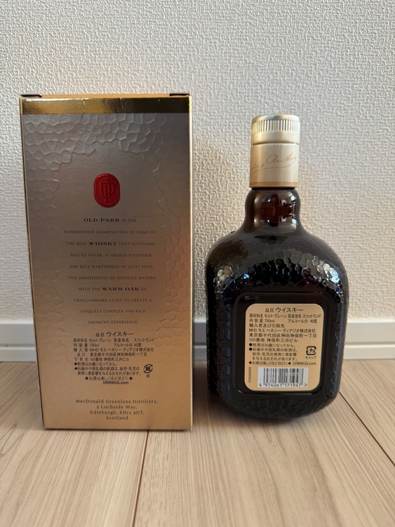 Old Parr 12年（お酒）の商品画像 - 査定依頼日：2026年3月8日 - 最高査定価格：1,000円