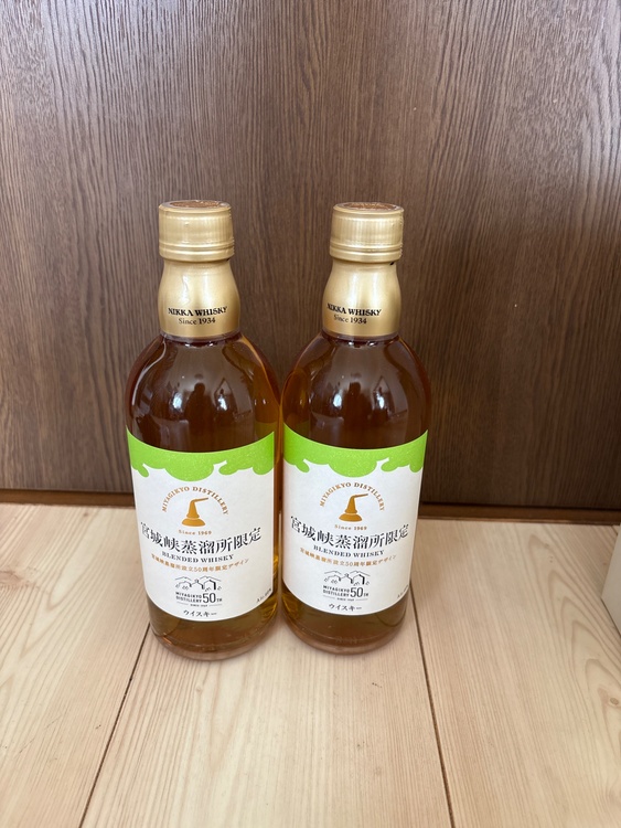 宮城峡蒸溜所限定ブレンデットウィスキー（お酒）の商品画像 - 査定依頼日：2026年4月18日 - 最高査定価格：4,000円