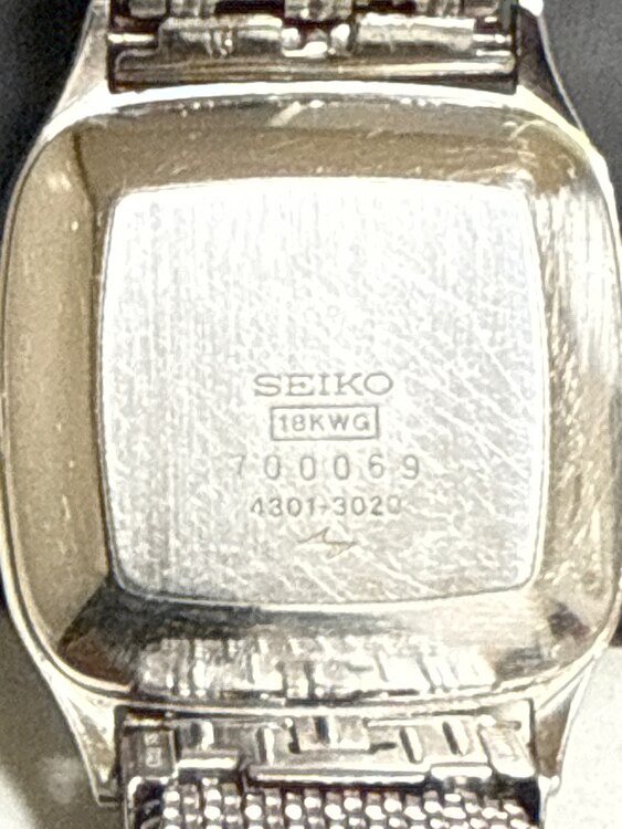 セイコー その他 4301-3020もしくは70006（高級時計）の商品画像 - 査定依頼日：2025年1月24日 - 最高査定価格：70,000円