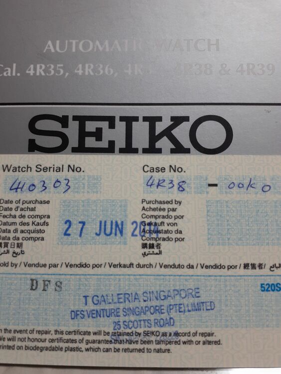 4R38-ooko（高級時計）の商品画像 - 査定依頼日：2025年9月4日 - 最高査定価格：11,000円